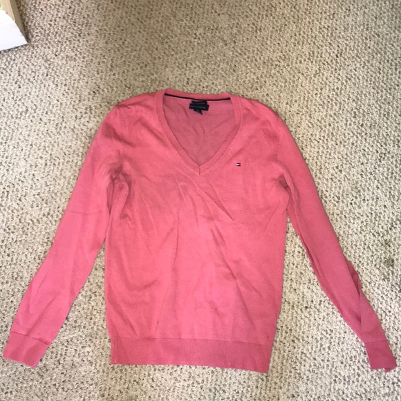 Tommy Hilfiger pink sweater - Picture 1 of 2